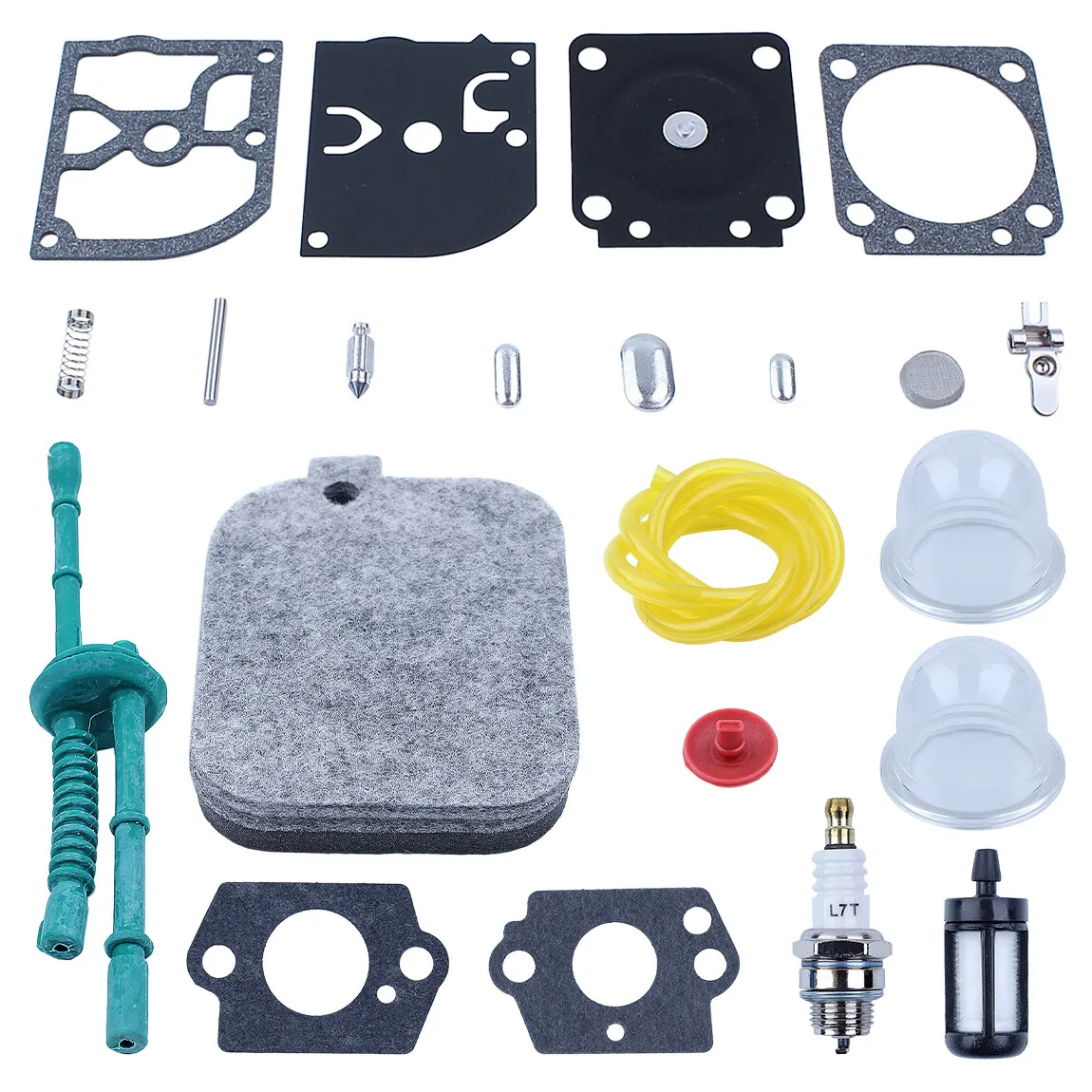 Air Fuel Filter Line Kit For Stihl BG45 BG46 BG55 BG65 4229 120 1800 Primer Bulb