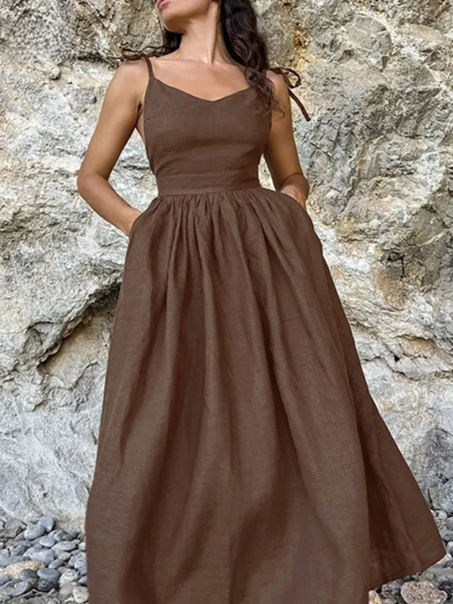 V-Ne Waist Cinched …