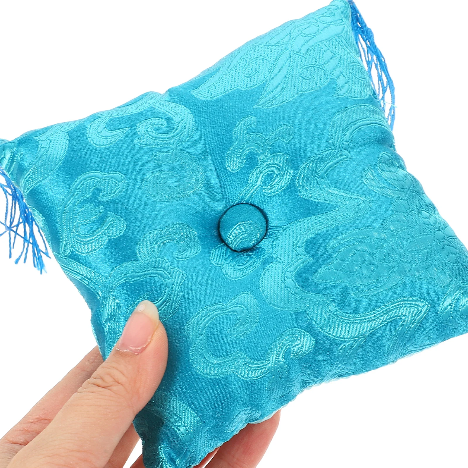 

Singing Bowl Nepal Color Bowls Root Chakra Cushion Sound Music Blue Mat Decorative