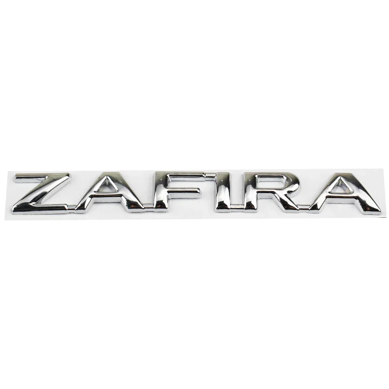 Car 3D Metal Letters Words Logo Decals Sticker For Opel ZAFIRA Car Rear Trunk Alphabet Emblem Badge Decoration Stickers