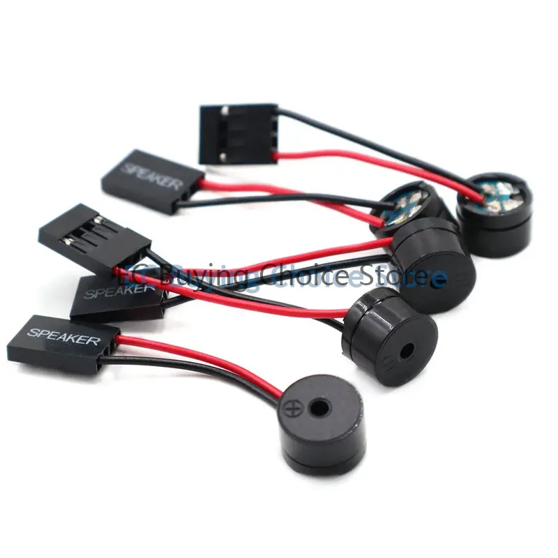 100pcs/10pcs Mini Plug Speaker Motherboard Sounder Buzzer Board Beep Alarm Speaker For PC Interanal BIOS Computer Onboard Case