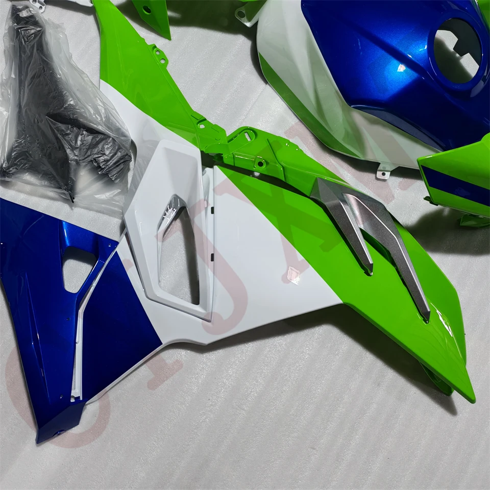 ABS دراجة نارية كامل الجسم Fairings لكاواساكي نينجا EX 500 2024 2025 موتو الهدايا المجمعة EX500 Ninja500 24 25 غطاء خزان الجسم #4