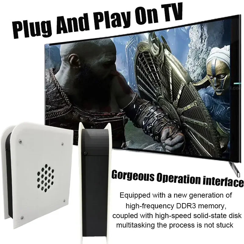 وحدة تحكم ألعاب ريترو 1T M15 Batocera I3-311 70000 + ألعاب لأجهزة Wii PS2 PSP GameCube N64 مقبض لاسلكي Windows11 تشغيل على التلفزيون