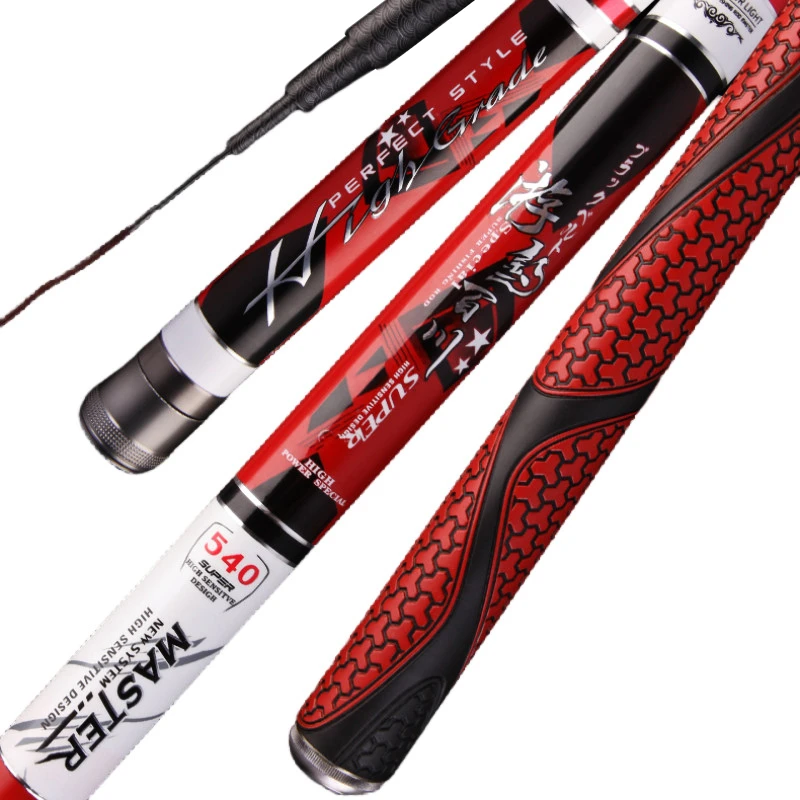 Superhard Fishing Rod 8/10/12H Ultra Light Comprehensive Hand Rod Pesca High Carbon Toughness Canne a Peche Fishing Accessories