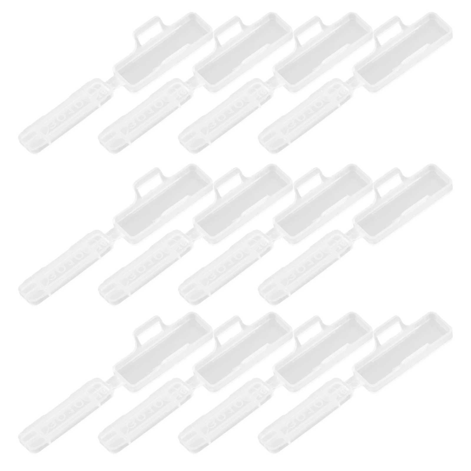 

50 Pcs Moisture-proof Cable Label Clip Easy Changes Cord Management Holder Storage Box Ties Plastic Tags Case Durable Labels