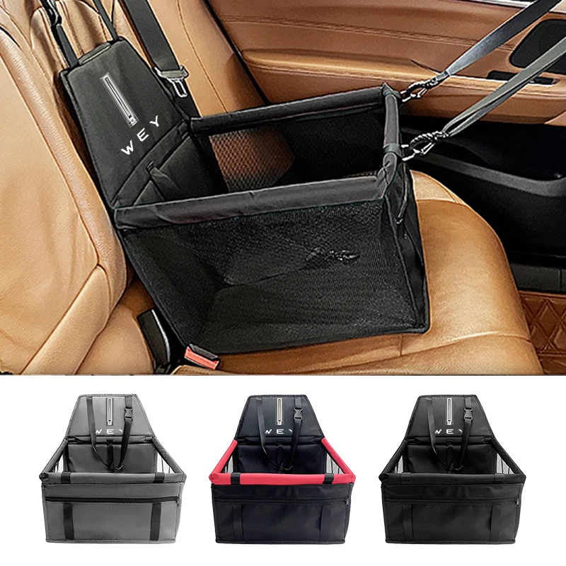

Car Dog Seat Oxford Cloth Pet Dog Mat Front Passenger Car Pet Mat For WEY Tank 500 Macchiato Coffee 01 02 2021-2022