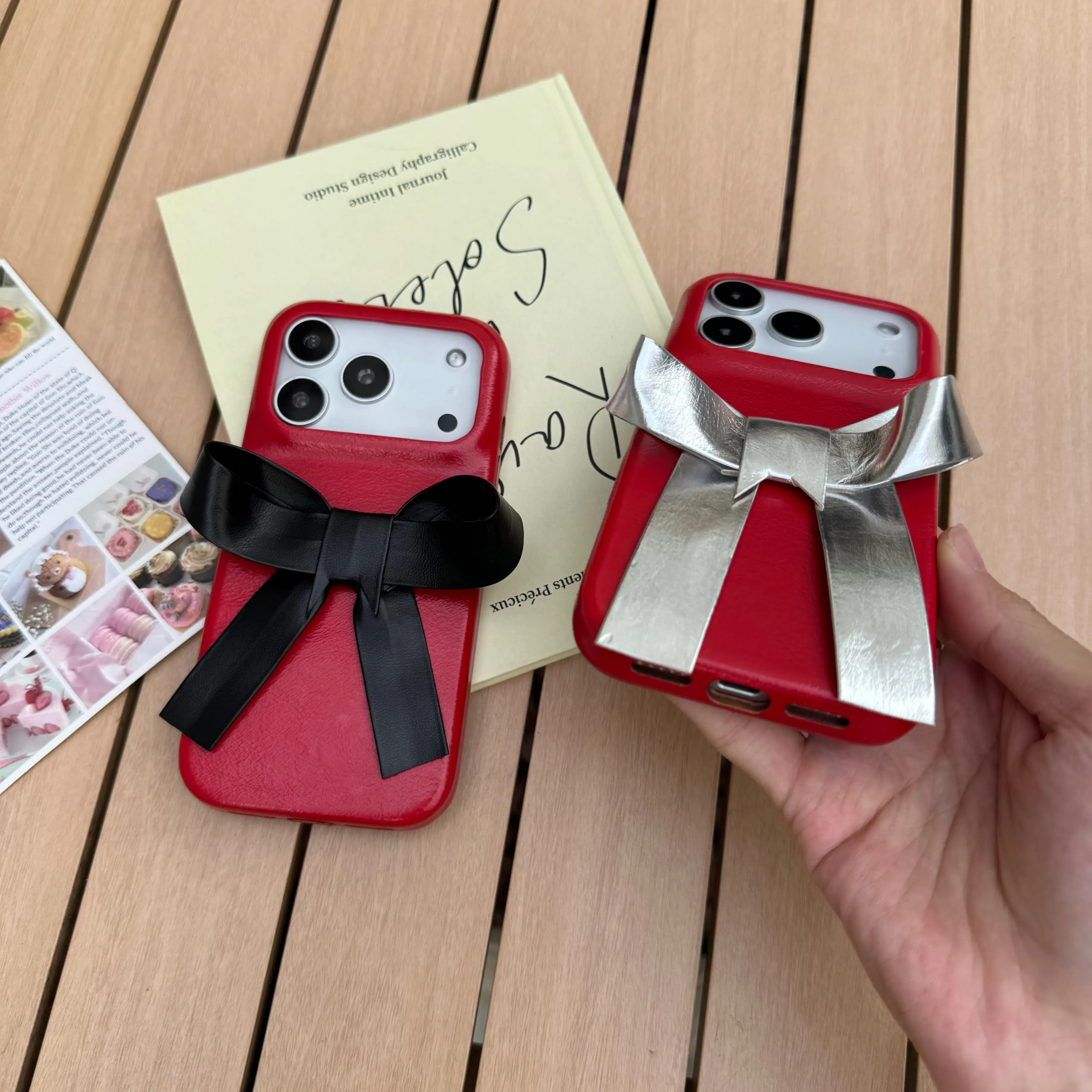 Милый чехол для телефона с 3D луком для iphone 17, 16, 15, 14, 13 Pro Max, роскошная розовая куртка-пуховик для iphone, противоударные чехлы