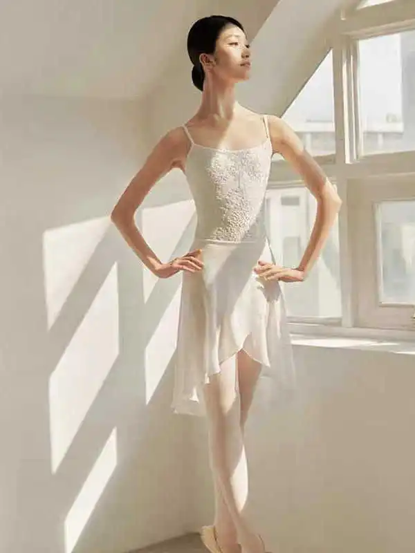 acão de Prática de Ballet para Mulheres Adultas, Vestuário de Dança em Veludo, orme de Ginástica, acão Básico de Tr...