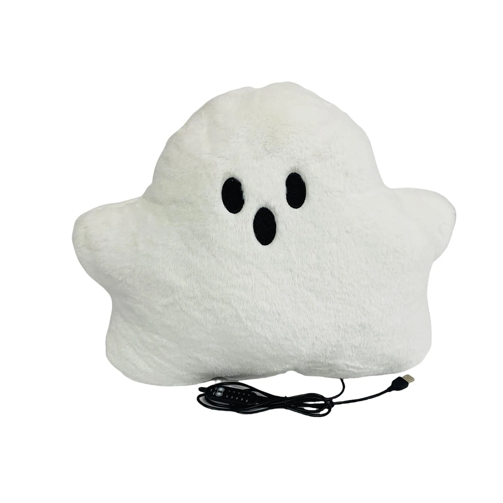 

New Ghost Cross Border USB Heating Doll Hot Compress Pillow Cushion for Reading & Bed Rest