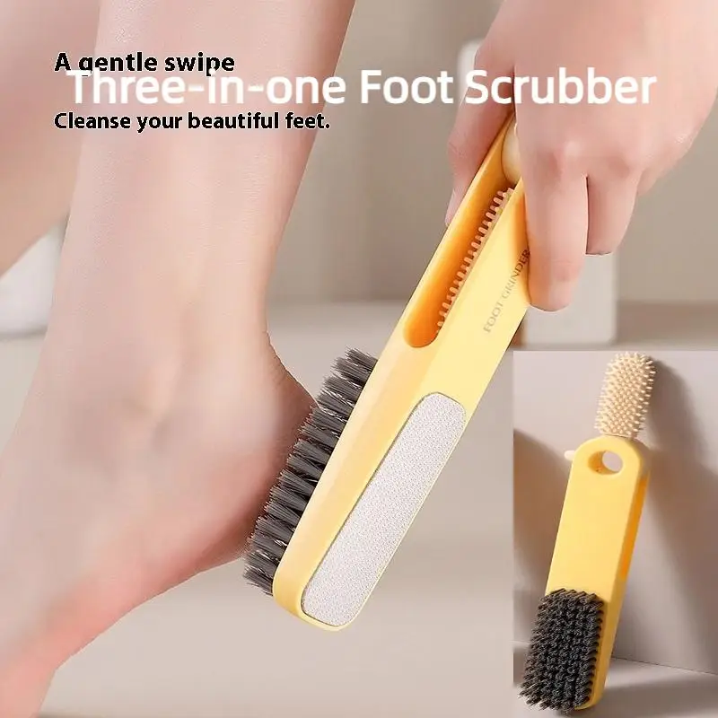 

1pcs 3 in 1 Foot File Callus Remover Pedicure Tool for Toe Cleansing and Dead Skin Exfoliation