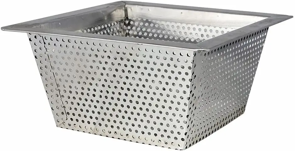 

Сливной трап из нержавеющей стали 10x10x5 дюймов для коммерческих прачечных, ресторанов и кухонь