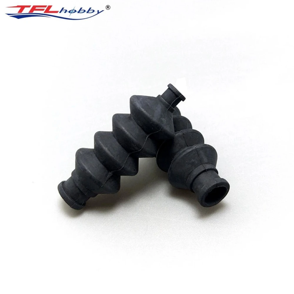 TFL Genuine Parts 2pcs Flex-Rod Boots, Linkage rod boots, Waterproof Organ shaped Sleeve for RC Boat