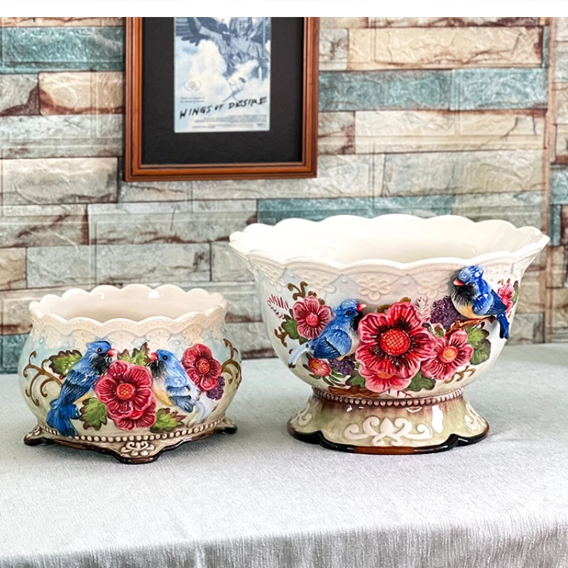 

Сорока Азалия керамика Сушеный хлеб украшения комнаты аксессуары