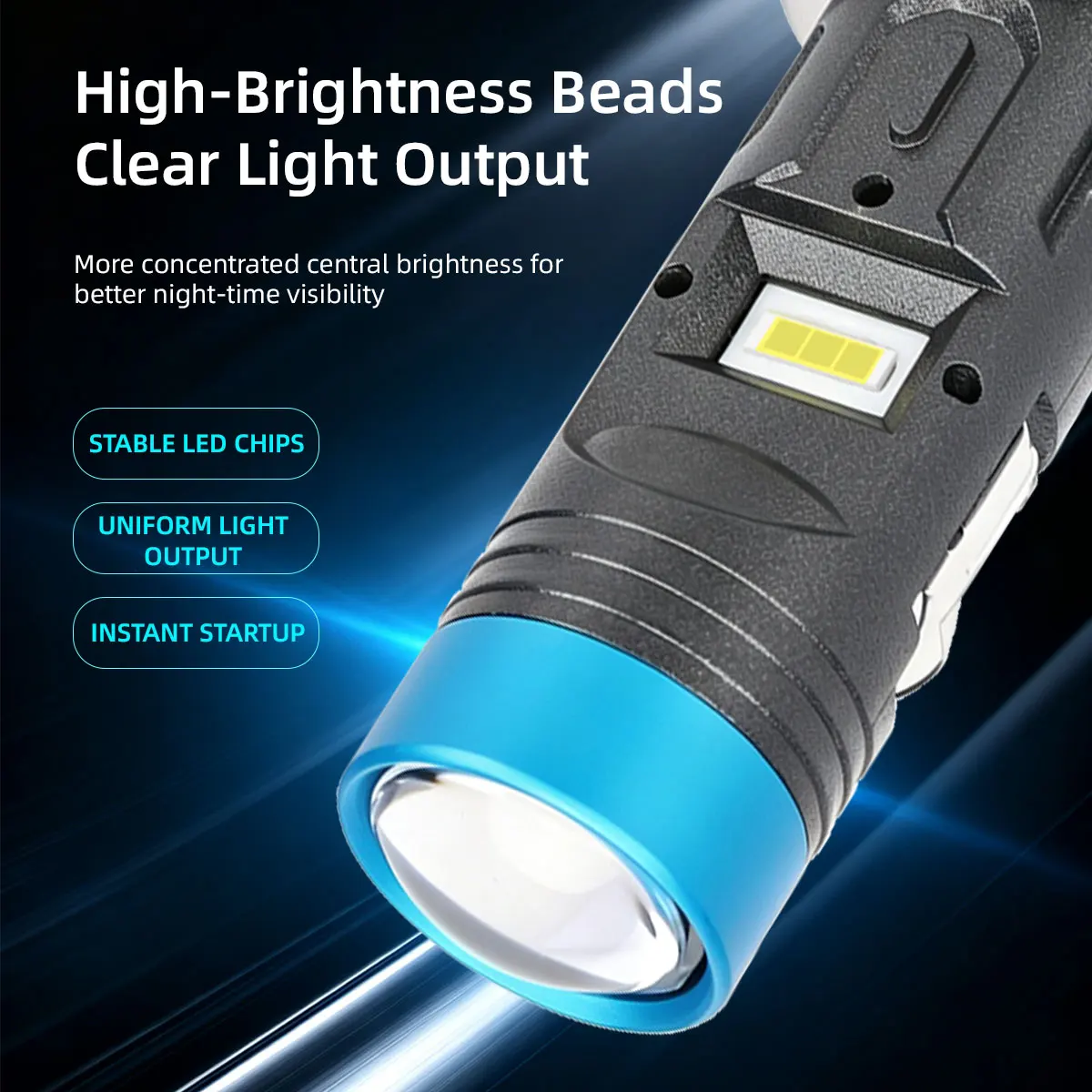 1PC H4 P15D LED Bulb Motorcycle Headlight CSP Dual Color White Yellow Hi Lo Beam Lens Fog Lamp for Motorcycle Accessories