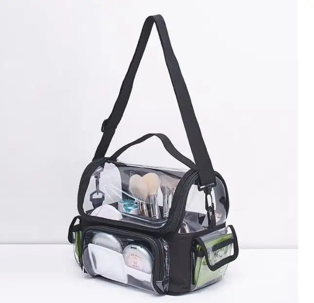 

Cosmetic Bag Portable Travel Makeup Case Waterproof Travel Cosmetic Women Travel Makeup Bag Organizer With Adjustable Dividers