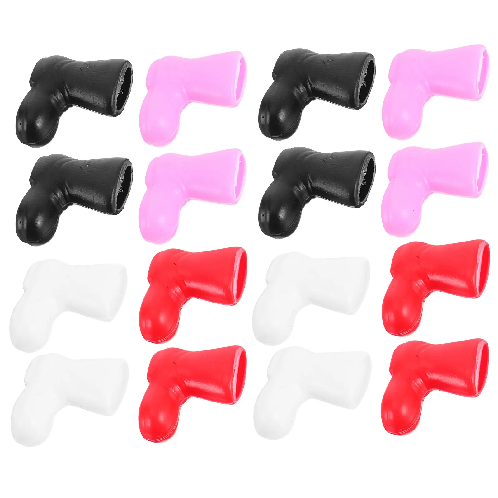 

96Pcs Mini Christmas Boots Colorful Plastic Santa Ankle Rain Shoes for Festive Indoor DIY Craft Holiday Decorations