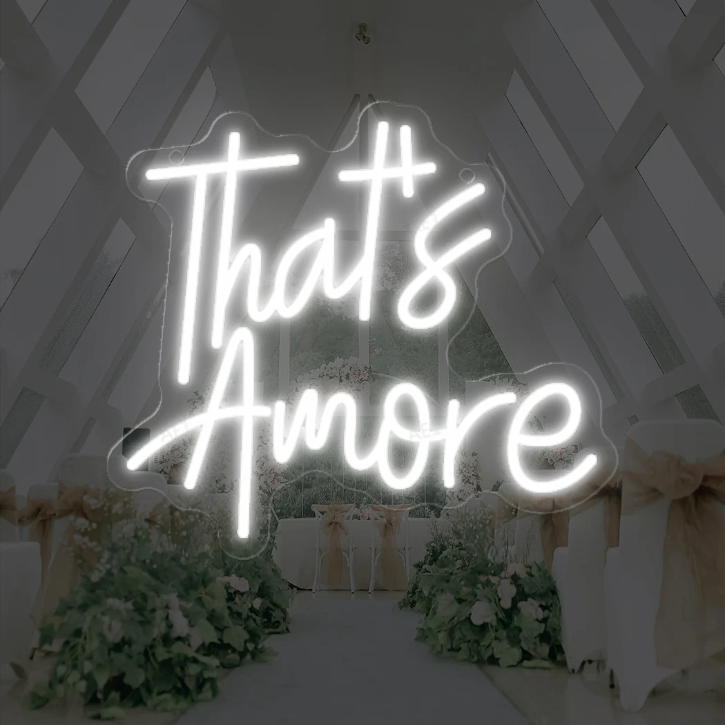 That is Amore Neon Sign Light For Wedding Decor Lamp Bedroom Birthday Bachelorette Party Home Room Wall Decoration Neon Light