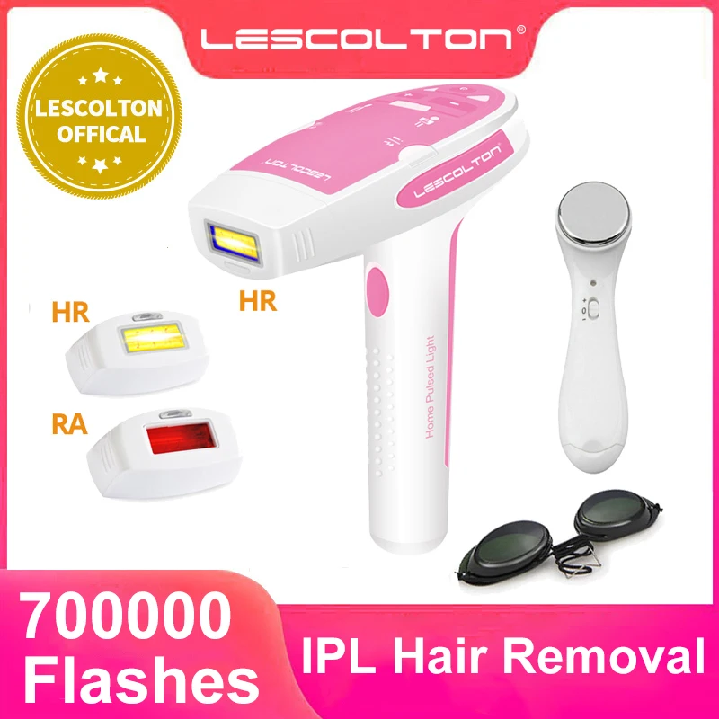 

Lescolton IPL Epilator Hair Removal LCD Display Machine 5 Levels Laser Permanent Bikini Trimmer Electric Depilador a laser