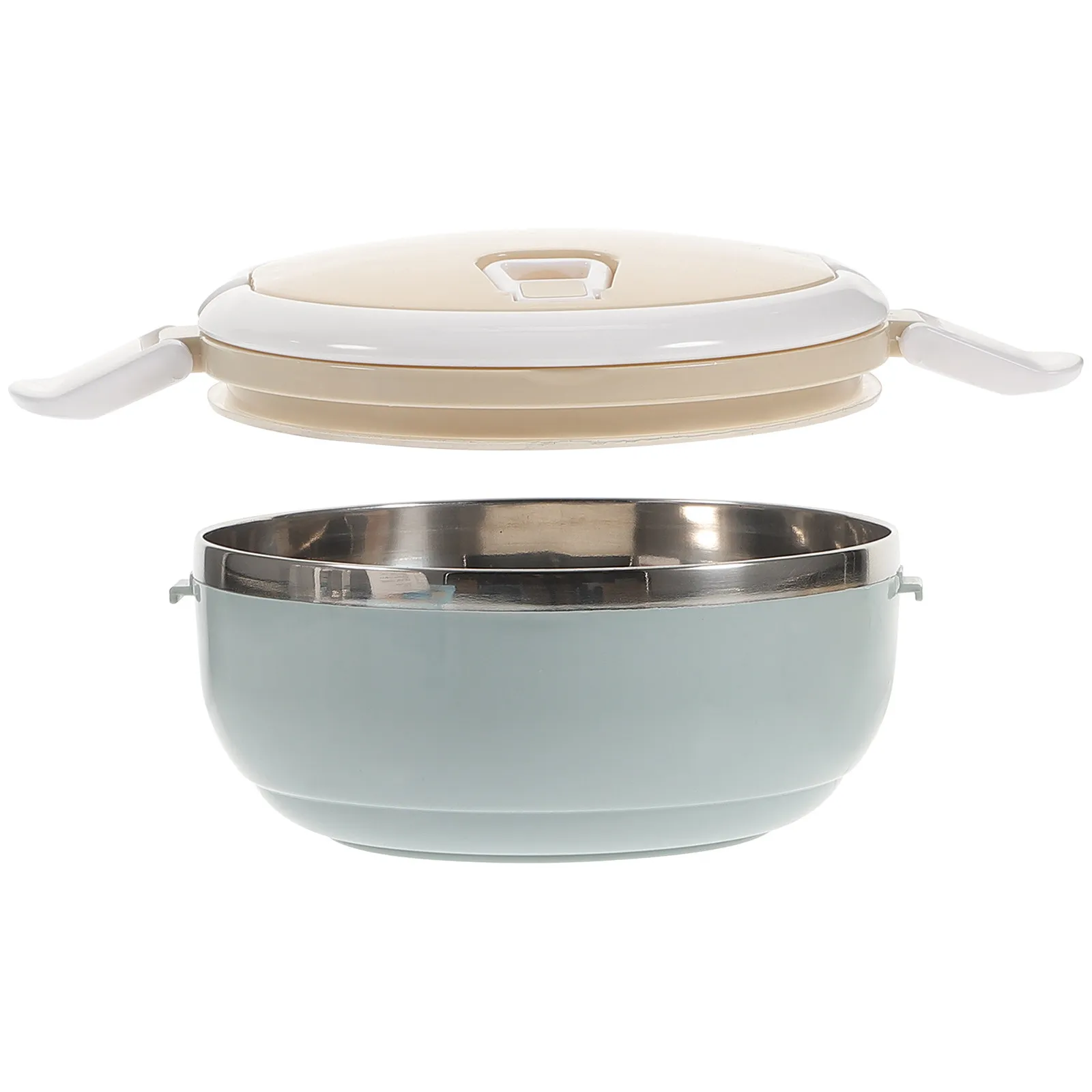 Stainless Steel Food Storage Container with Clear Lid for Dry Goods, Fruits, Vegetables and Snacks