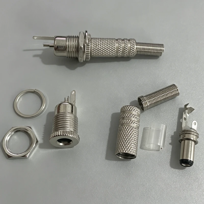 DC-Stromstecker DC099-Buchse 5,5X2,1/2,5mm Ladeanschluss Metall DC Stecker/Buchse Schweißtyp Geeignet für Elektronische Geräte – Detail 6