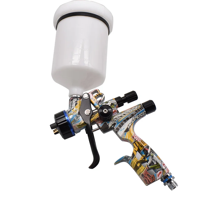 

New 5800 HVLP Gravity Feed Spray Gun Water Transfer Printing Pattern Paint Gun High Atomization Pneumatic Sprayer