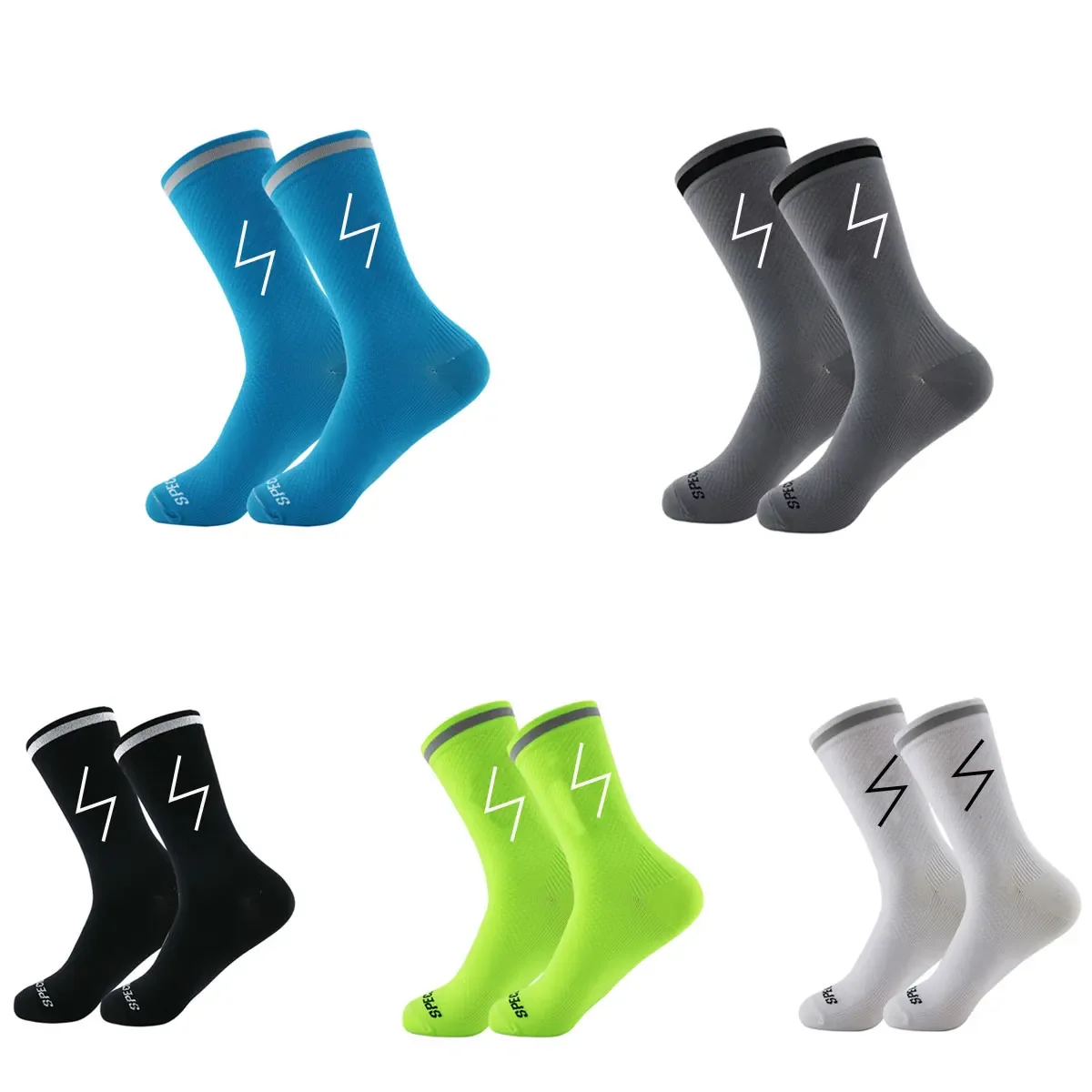 

1 пара новых светостойких футбольных носков, баскетбольных носков, носков для гольфа, носков для йоги, любимых мужских носков