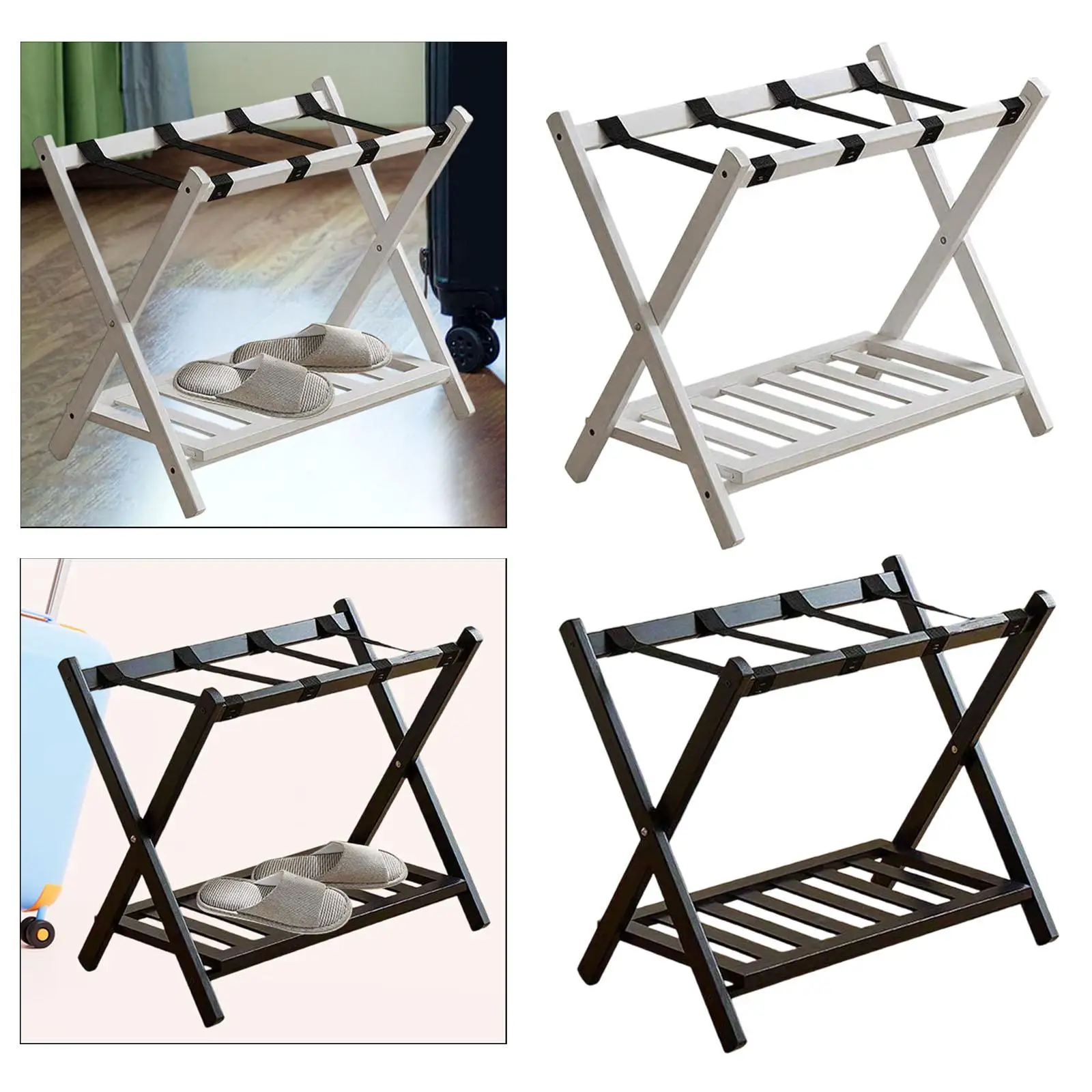folding-luggage-rack-suitcase-stand-multifunction-2-layers-thickened-shoe-rack
