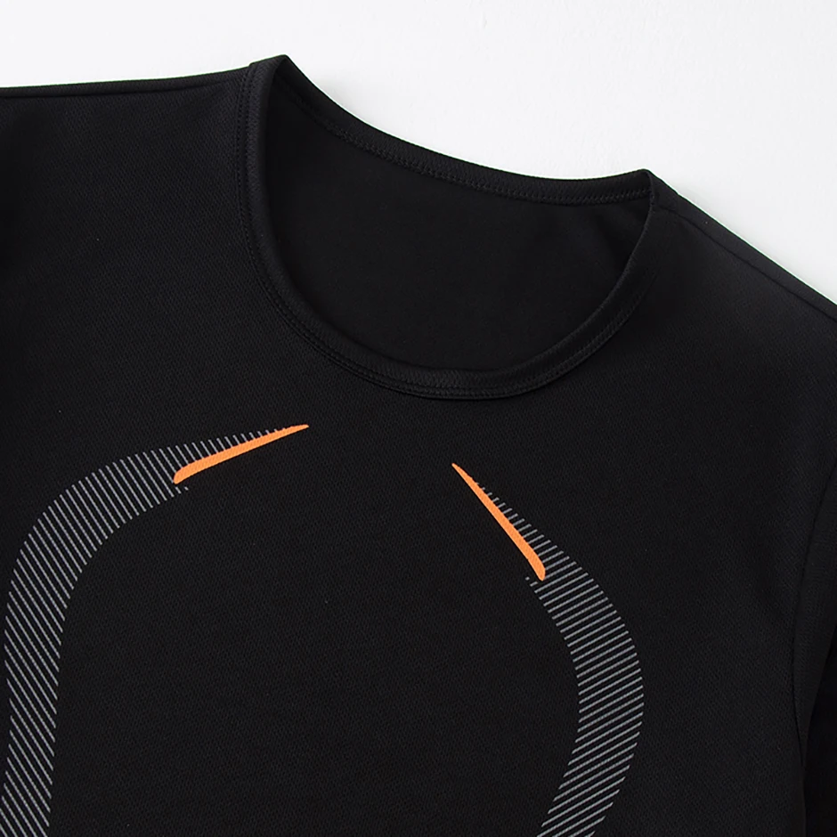 2-teiliger Herren-Sportanzug aus Mesh, atmungsaktiv, schnell trocknend, locker, Übergröße, Laufen, Fitness, Bergsteigen, lässig, kurzärmelige Shorts – Detail 24