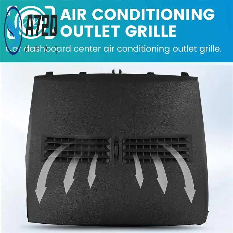 

A72Q-Car Instrument Panel For Nissan Tiida C11 2005-2011 Front Dashboard Middle Air Conditioner Vent Outlet Grille