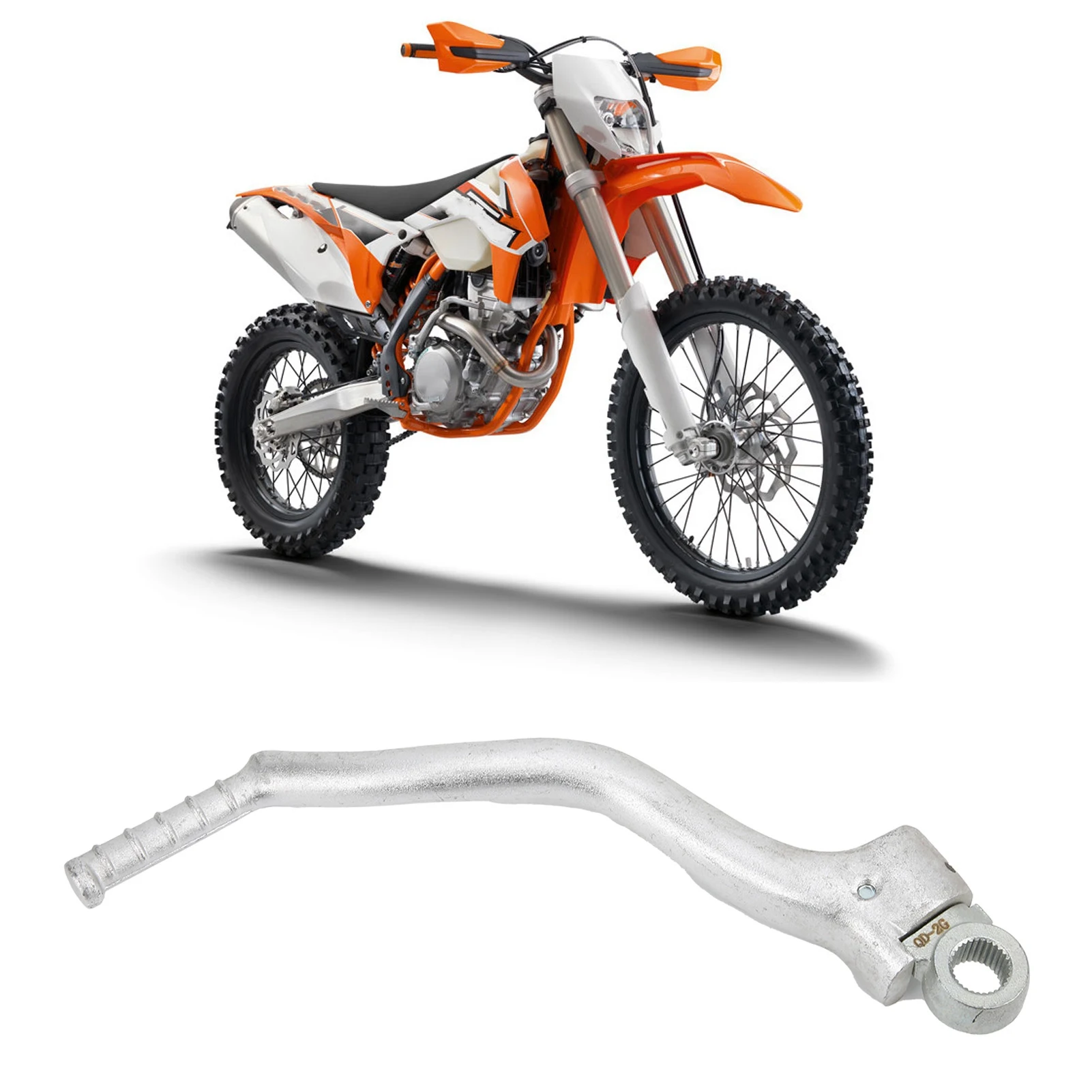 

Starter Lever Pedal Kick Start Starter Lever CNC Forged Aluminum for ZONGSHEN 250CC NC250 NC 250 Engine Motocross Dirt Bike
