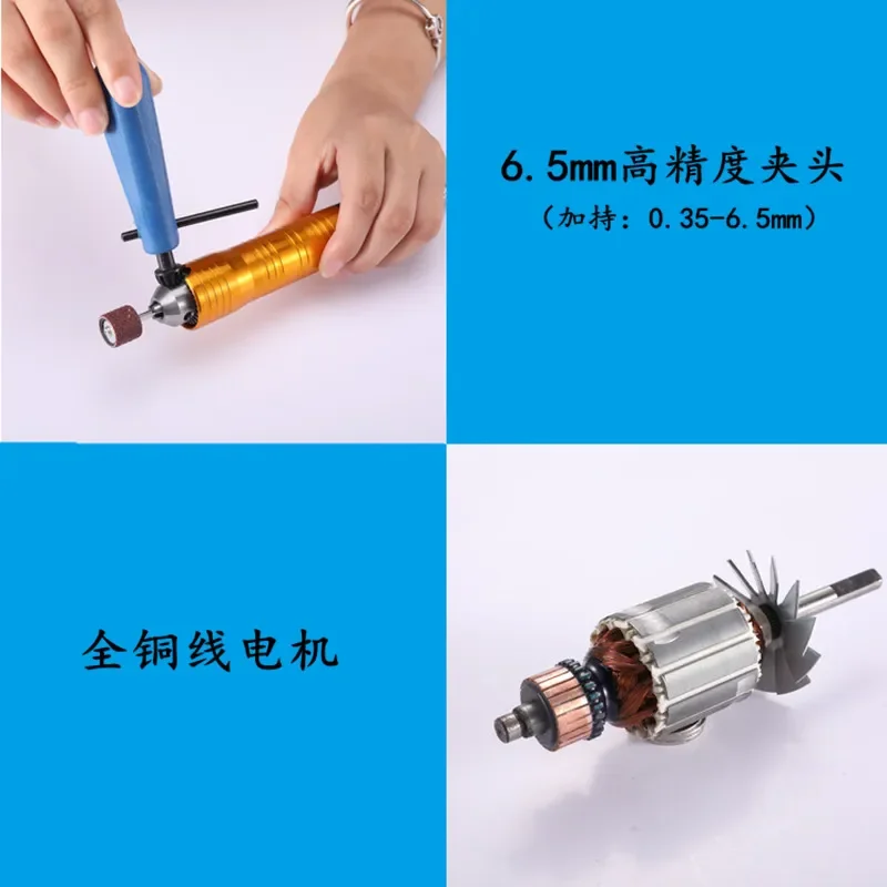 Jade Engraving Machine High Power Electric Grinder Polishing Pen Flexible Shaft Cutting Tool For Stone Jewelry DIY Craft Work
