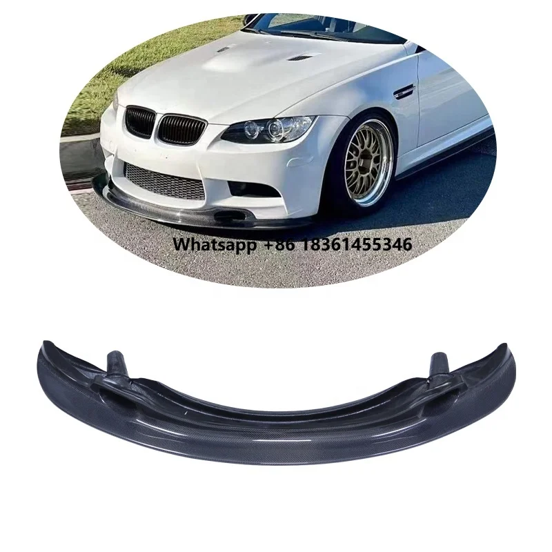 

For E92 E93 M3 2009-2013 GT4S Style E92 M3 Carbon Front Lip