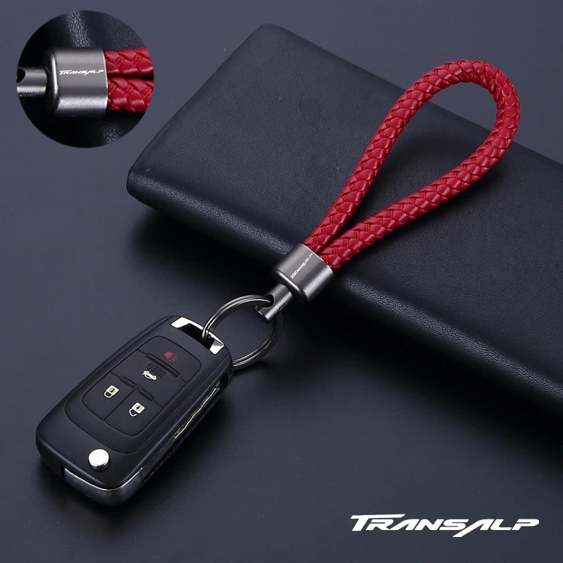 

Keyring For Honda TRANSALP 600 650 700 xlv650 All Honda TRANSALP Series High Quality Motorcycle Accessories Woven Keychain