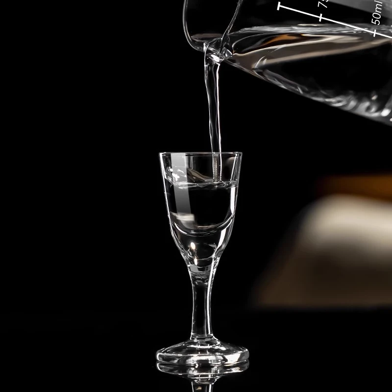 Pure crystal Baijiu cup set, Moutai cup, small wine glass, wine dispenser, hotel home - Image 4