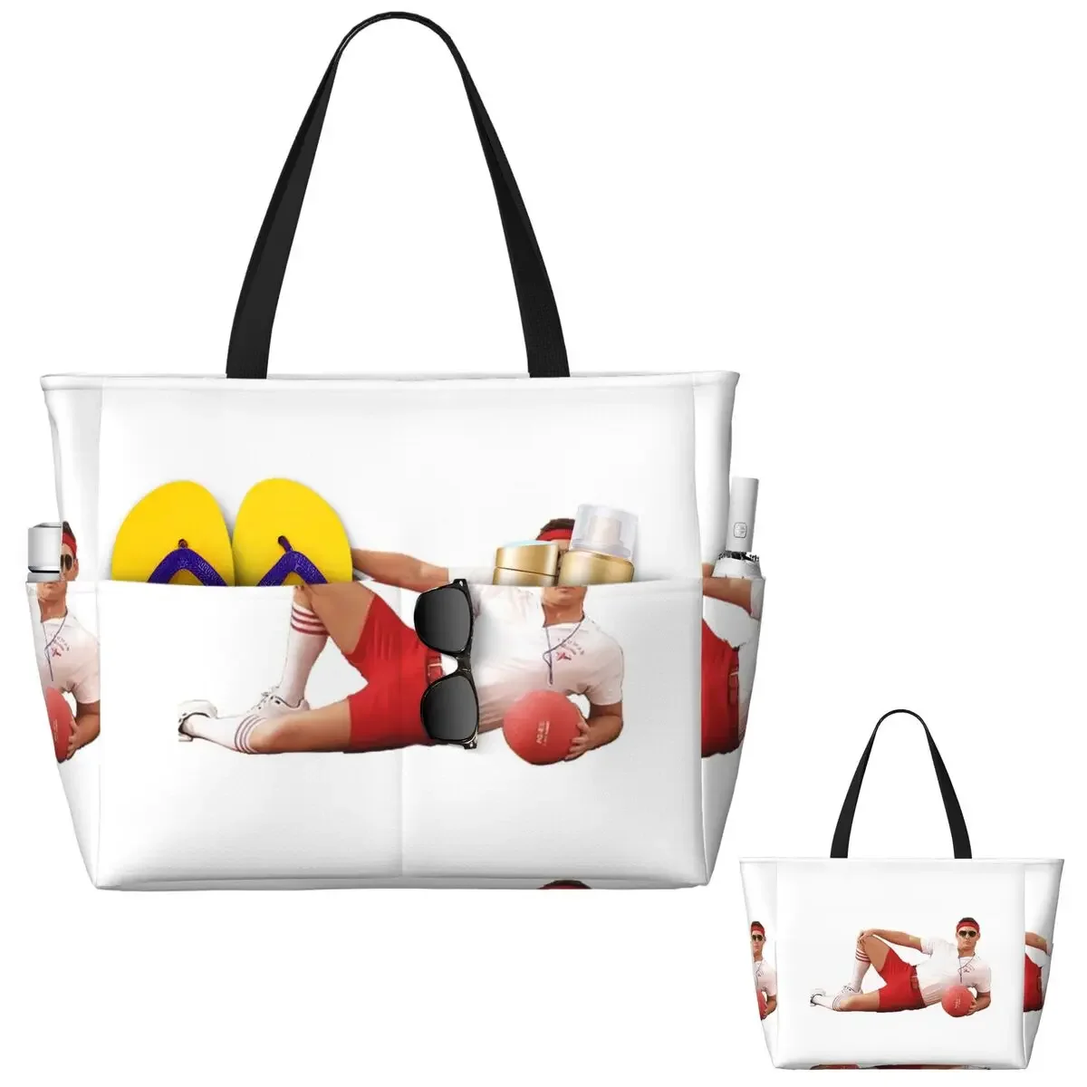 

Dean Winchester Beach Tote Bag Sport Gym Yoga Duffle Large Tote Bag Women Travel Bag Fitness bag