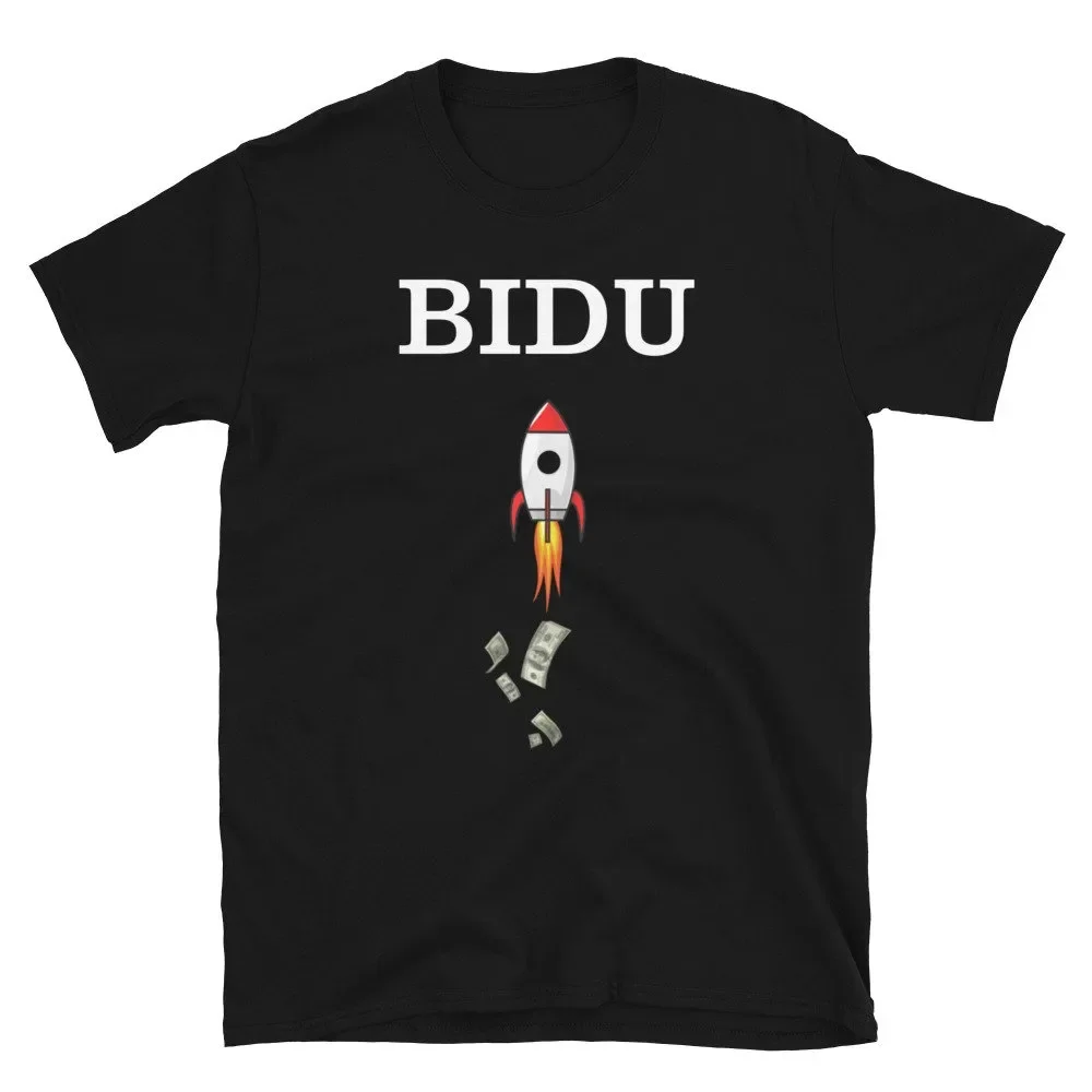 Baidu Inc Bidu Stock Market T Shirt For Trader And Investor Wallstreetbets Stonks Apparel Finance Merch Money Clothing