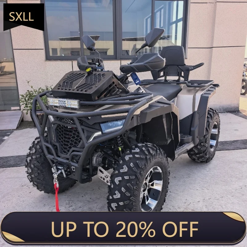 

Новый квадроцикл SXLL 400 куб. см с полным приводом, для взрослых, внедорожный мотоцикл с блокировкой дифференциала, напрямую от производителя