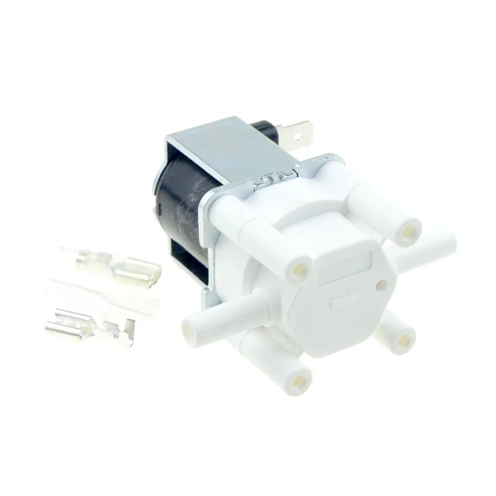 Electric Plastic Solenoid Valve 12V 24V 220V Normally Closed Open 1/4\