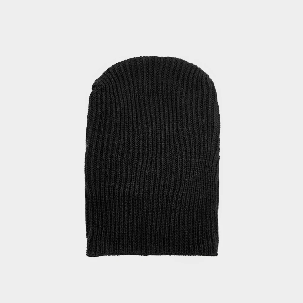 2025 Winter Warmth Luxury Designer Rkos Terrorist Style Brimless Cullover Masked Cap Knitting Men Casual Caps Beanies Hat