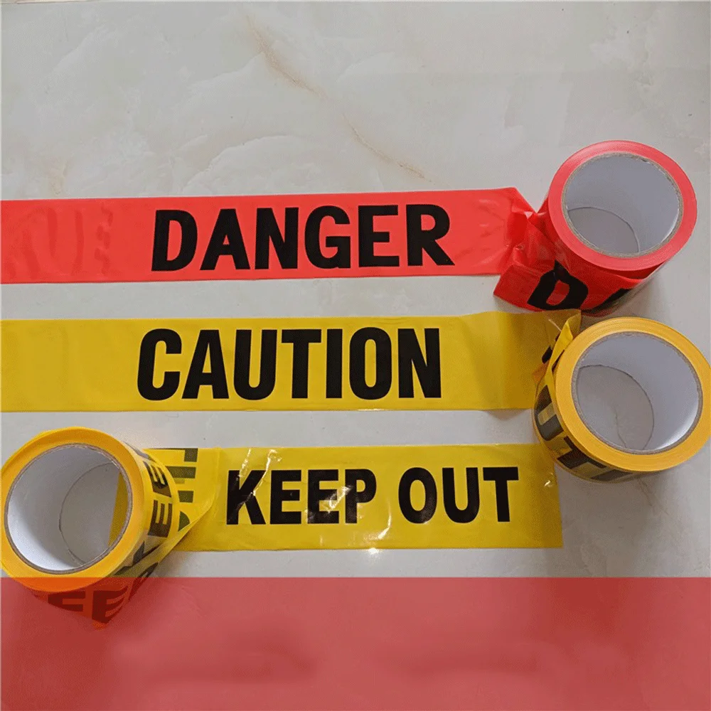 Printed Cordon Barrier Tape No Adhesive