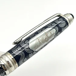 Bolígrafo MB Metal 163 de lujo, bolígrafo Rollerball serie edición limitada, 80 días en todo el mundo con número de serie