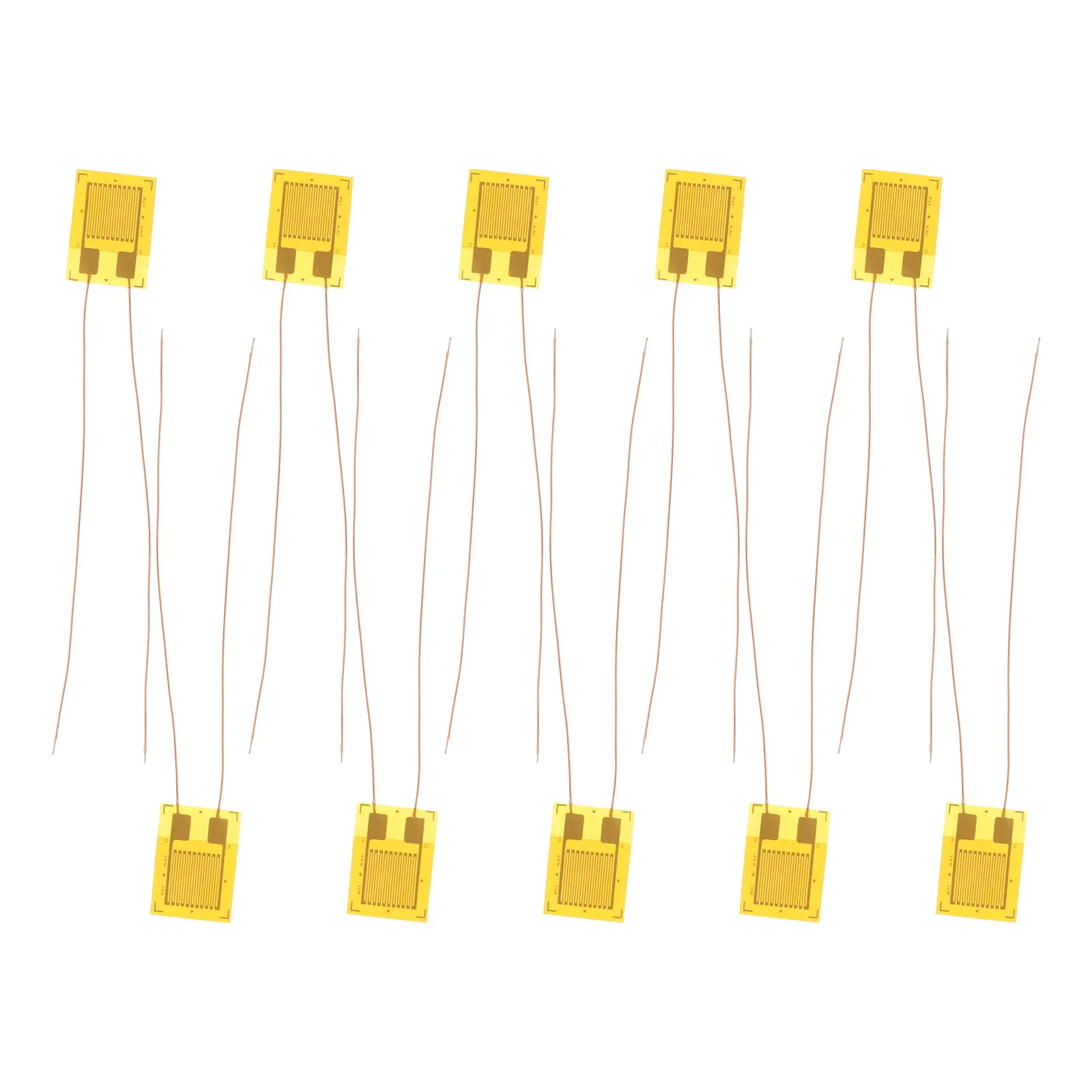 

10Pcs Plastic Pressure Resistance Strain Gauges for Accurate Weight Sensing in Industrial Load Cells Precise Strain Gauge Sensor