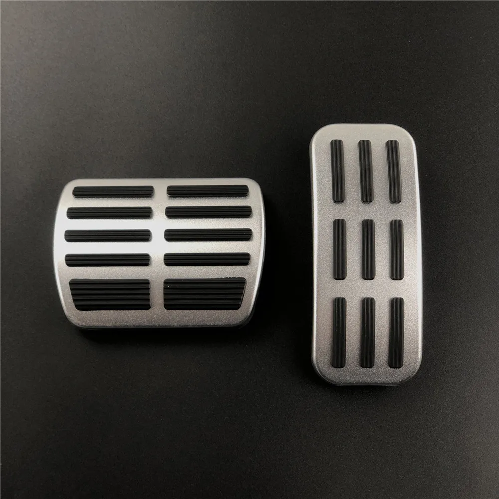 For Renault Zoe Clio Captur Kaptur Duster Twingo No Drilling Aluminum Alloy Car Accelerator Gas Brake Pedal Pad Decorative Cover