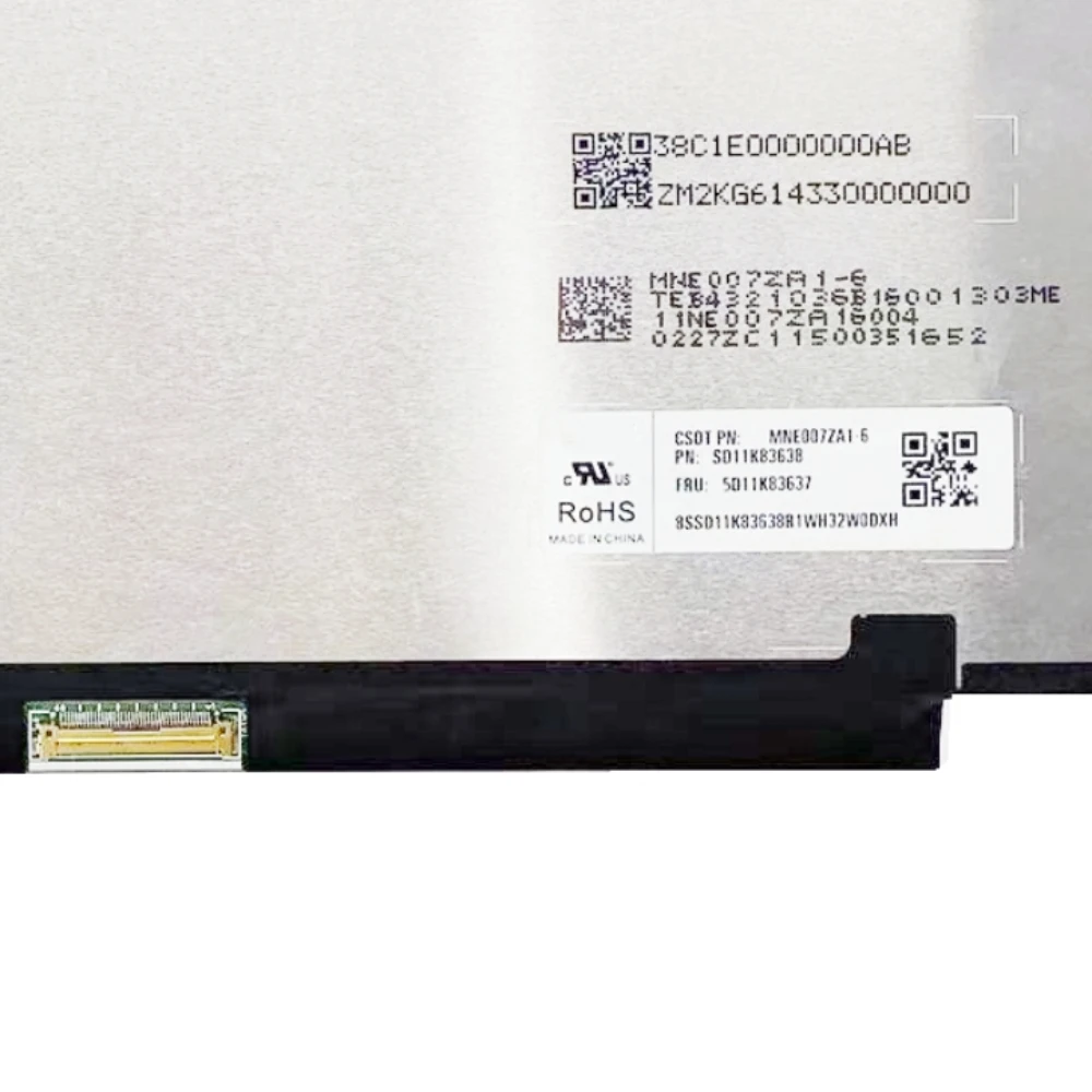 

MNE007ZA1-6 For Lenovo IdeaPad Pro 5 14IRH8 14ARP8 Screen 83AL LCD Display Laptop Panel Matrix Replace 2880x1800 40pins
