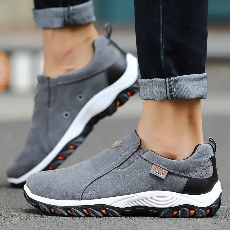 Hiking Shoes Men Sports Shoes Outdoor Lightweight Walking Shoes Slip-On Casual Men's Comfort Shoe Men's Shoe Zapatillas Hombre