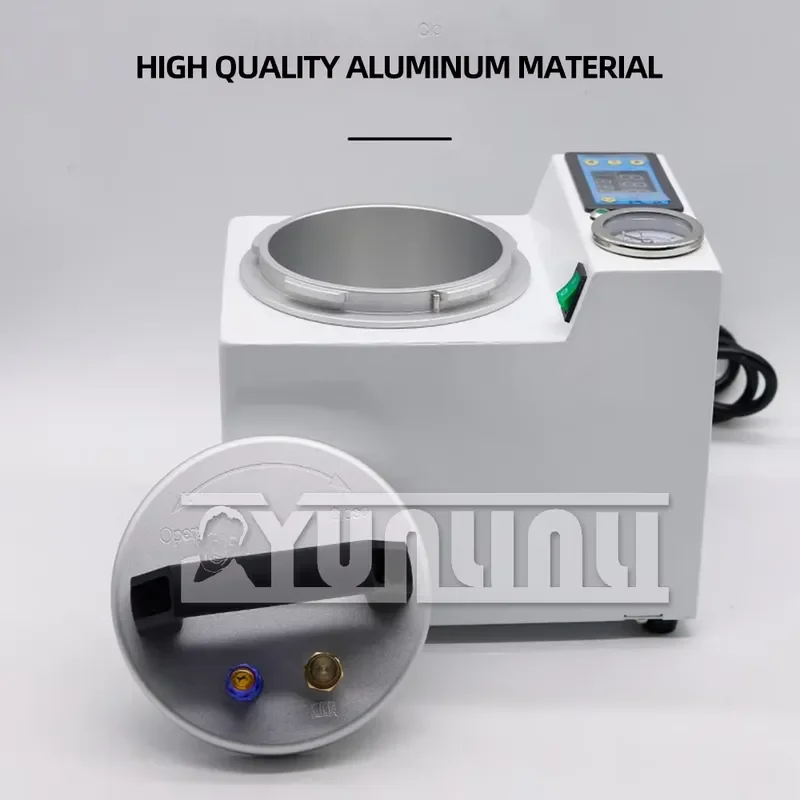 for Dental Lab Automatic Pressure Polymerizer Curing Pot 110V 220V Silicone Rubber Repair Adsorption Machine 2025 New