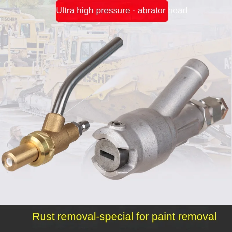 

350-500Kg Ultra-high Pressure Sandblasting Gun Rust Removal Paint Surface Cleaning Dirt Water Head