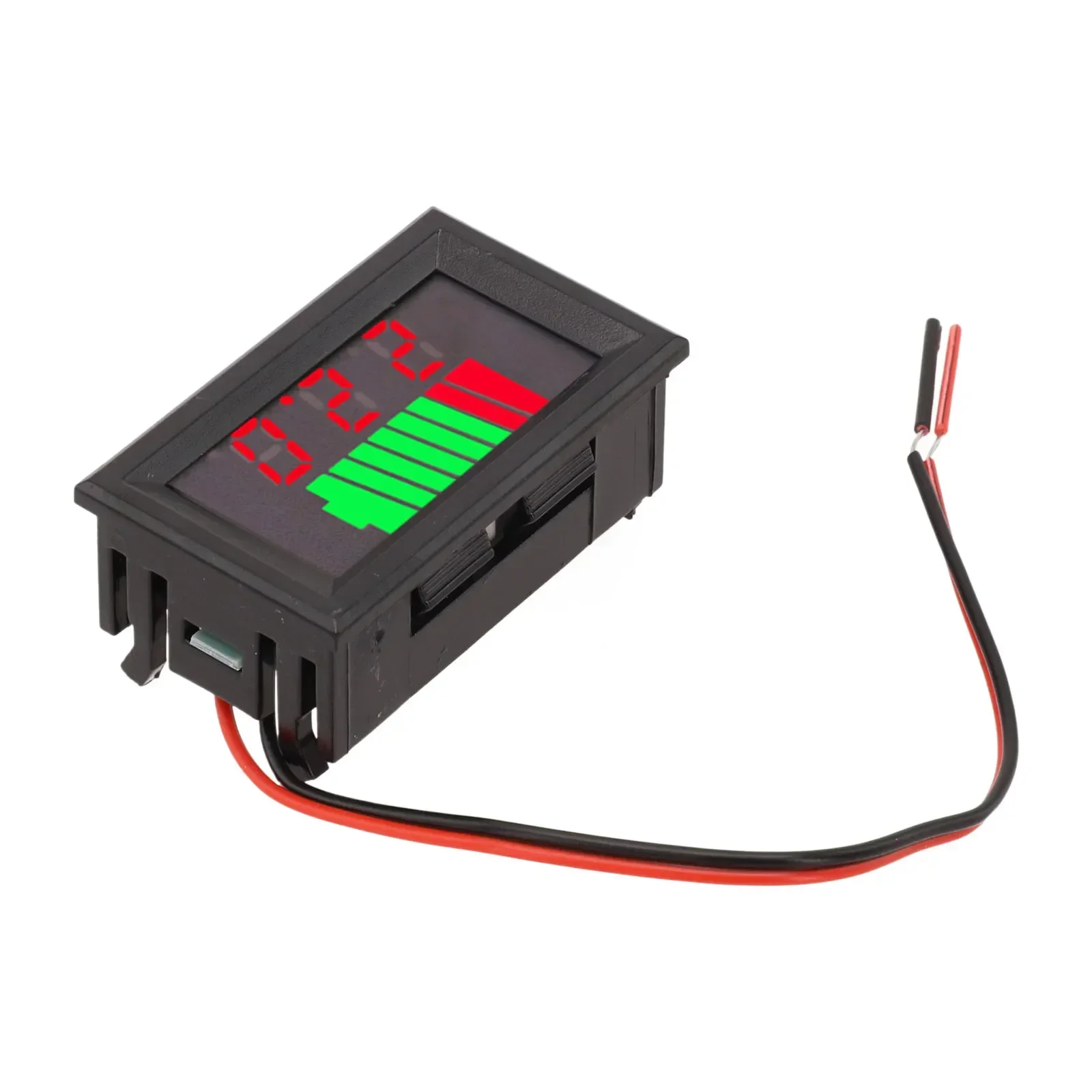 12-72V Battery Charge Indicator Lithium Battery Capacity Meter Digital Display Car Battery Charge Level Indicator Accessories