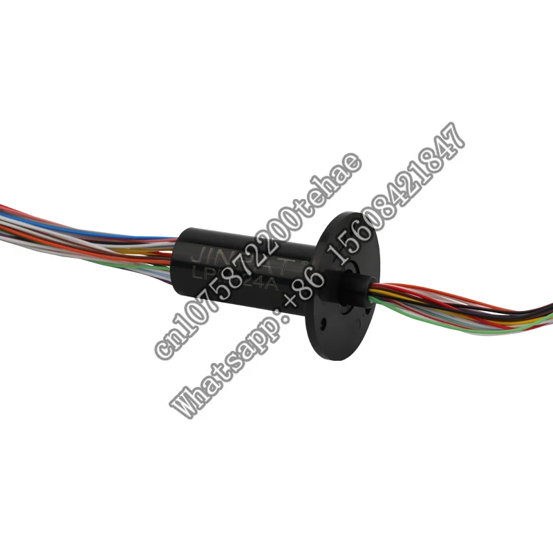 JINPAT 24 Passage  Slip Ring Compact Design Ultra-Low Resistance Long Working Life,For Robotic Arm