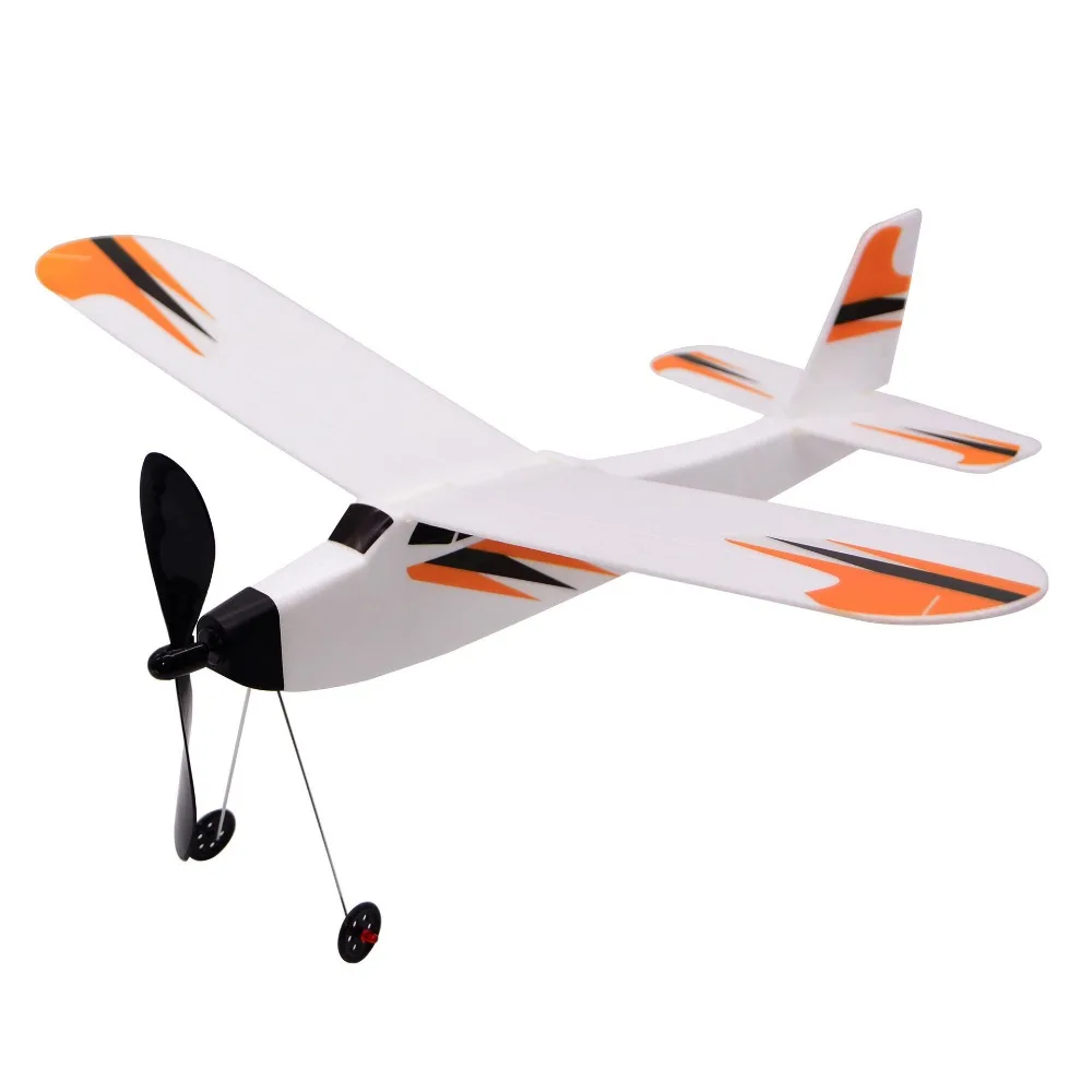 

Ligthweight Airplane Glider Toy Model Popular 2 Styles Students Flight Competition DIY Assemble Airplanes Toy for Kids Outdoor